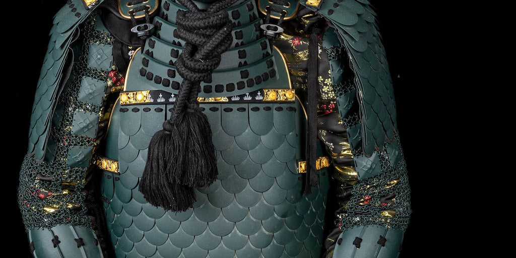 Green Sanada Nobuyuki Samurai Armor – Spirit of Sengoku Heroes