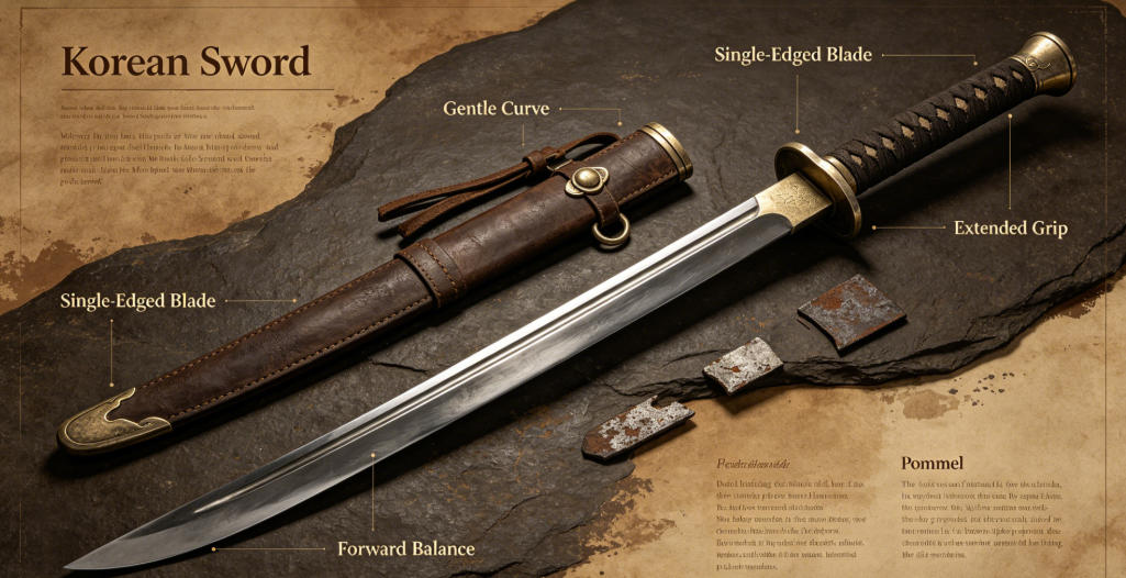Korean Sword History & Design: Structure, Types and Evolution
