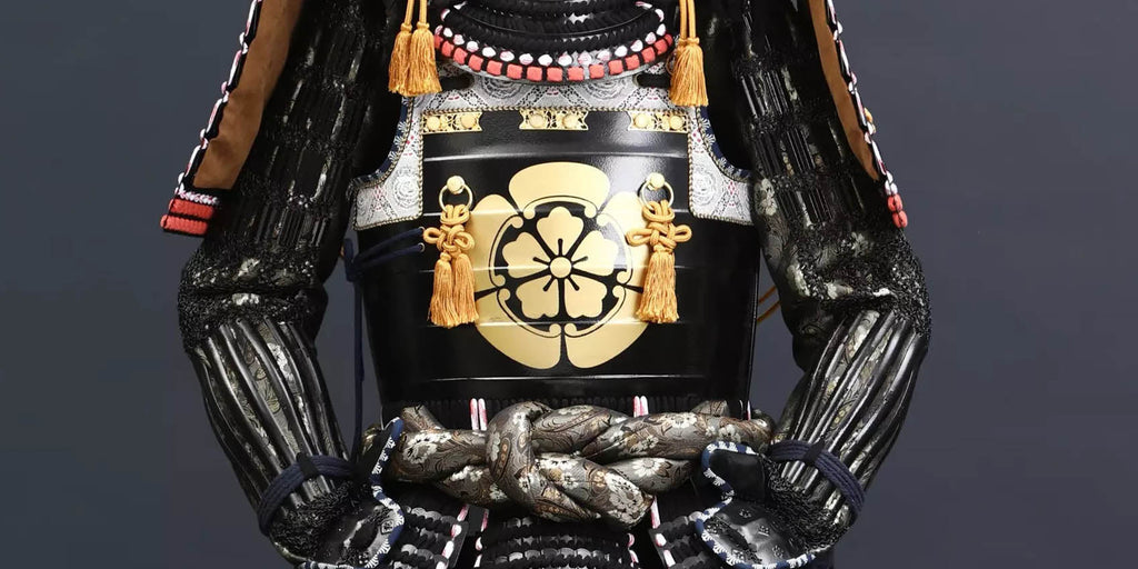 Oda Clan Classic: Handmade Samurai Armor with Black Beetle Horn Kabuto