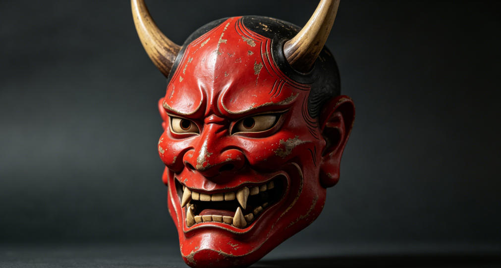 Red Hannya Oni Mask Meaning, History & Japanese Demon Mask Guide