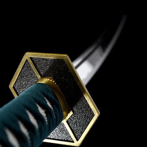 bleach anime sword aizen sosuke Kyoka Suigetsu Zanpakuto 1060 Steel Blade bleach characters  Tsuba Fitting HY-0018-U 5