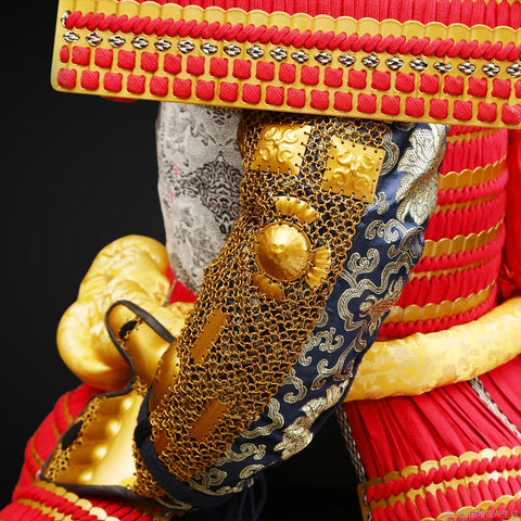Put on the Armor of God, combining spiritual symbolism with physical armor, reflecting the divine protection and strength of the Takeda Clan, paired with the white yak-haired helmet.

