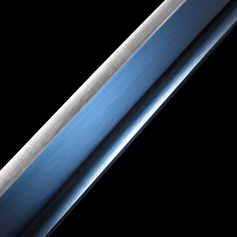 1060 Hartstahl Schwarzer Dämonentöter Muichiro Baby Bule Katana Schwert - COOLKATANA 