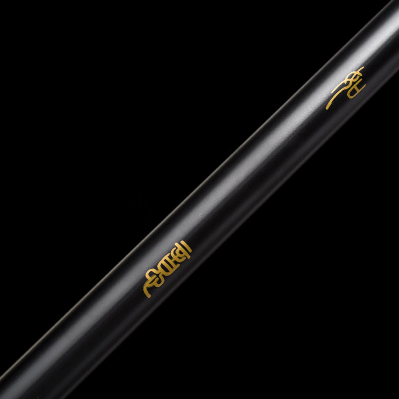 Black Myth Wukong Jingu Bang Stab – 180 cm Replik aus Schwarz-Gold-Leg 