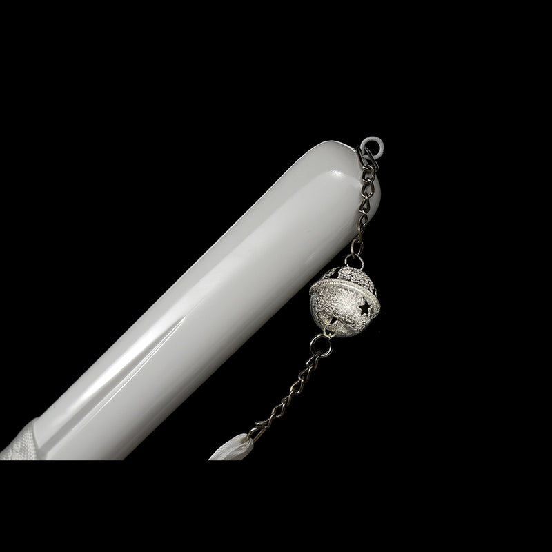 Hand Forged Anime Bleach Rukia's Katana Sword Sode No Shirayuki Honsanmai Clay Tempered Mirrorlike Blade 