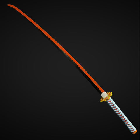 Anime sword demon slayer characters Mitsuri Kanroji Nichirin Katana Sword 1045 Carbon Steel  HY-0015-U 2