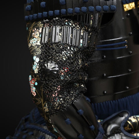 Tree Sentinel armor recreated in samurai form—life-size Yoroi with heavy-duty plating.

