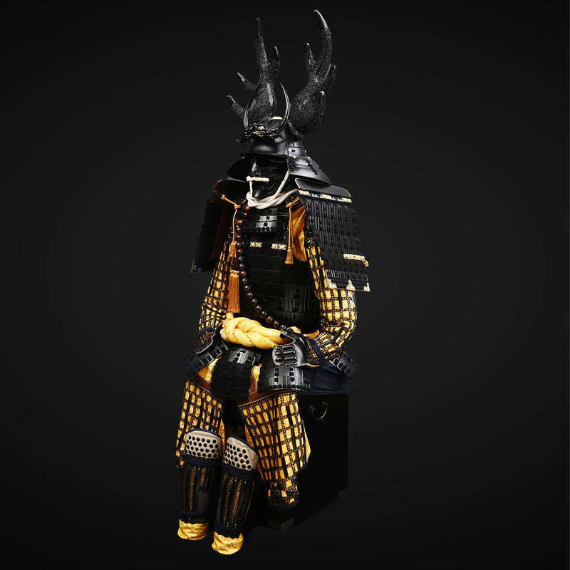 Handmade Honda Tadakatsu Samurai Armor Life-Size, Yoroi with Helmet 
