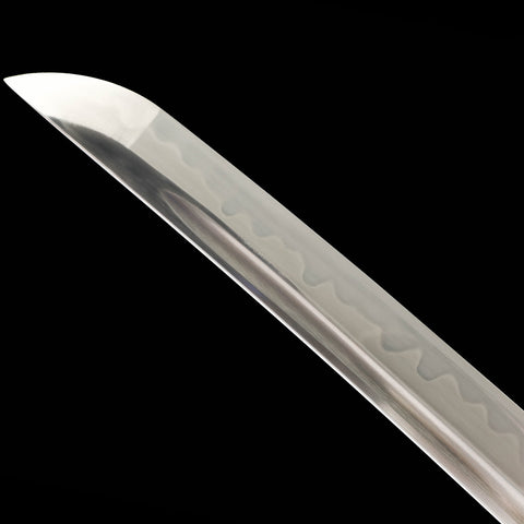 Shinogi-zukuri Dark Night Golden Katana Blade with Full Tang Structure