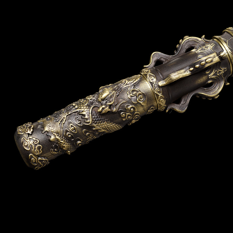 Black Myth: Wukong Golden Cudgel - Handcrafted Ruyi Jingu Bang 