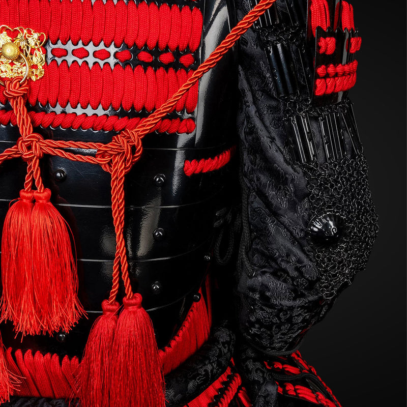 Handmade Japanese Samurai Armor, Life-Size Fully Functional Yoroi 