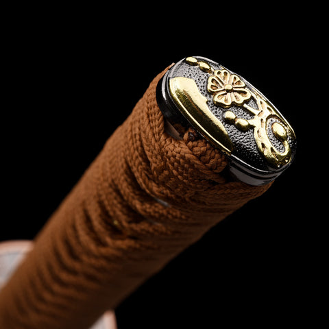 Stunning side view of the Bloodbane blade with its premium 1045 steel construction.

