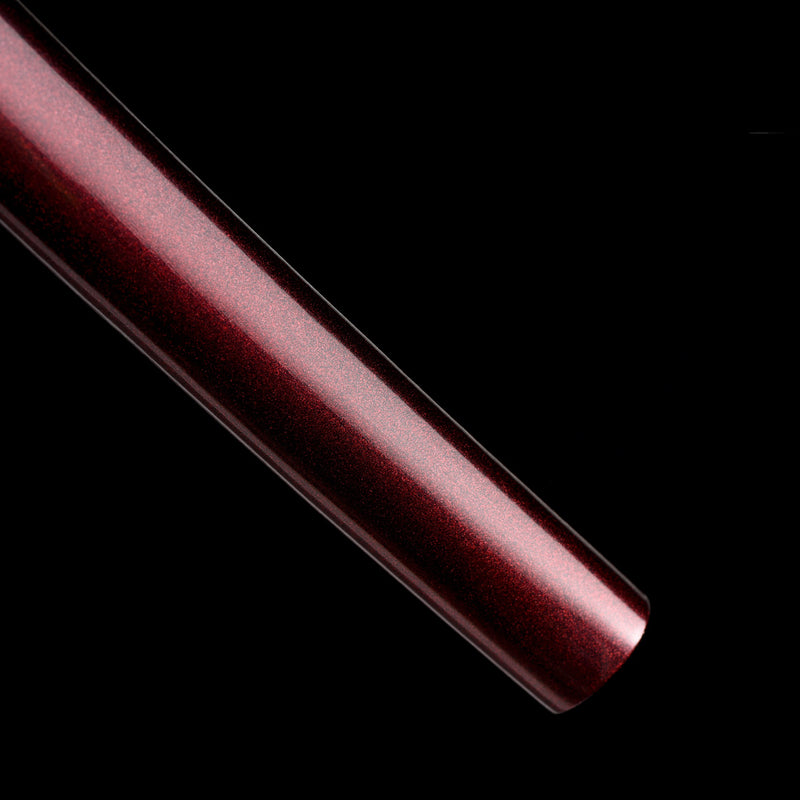 Bloodbane - 1045 Steel Burnt Blade Katana with Ray Skin Handle & Copper Guard 