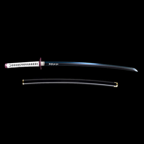 Anime sword demon slayer characters Giyuu Tomioka Nichirin Sword T10 Steel Clay Battle Ready QQ-1429-U
 COOLKATANA 2