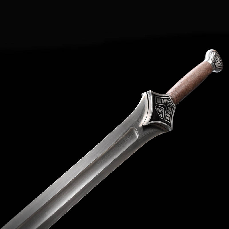 Hand-Forged Conan Mother’s Sword Replica – Damascus Steel Movie Sword 