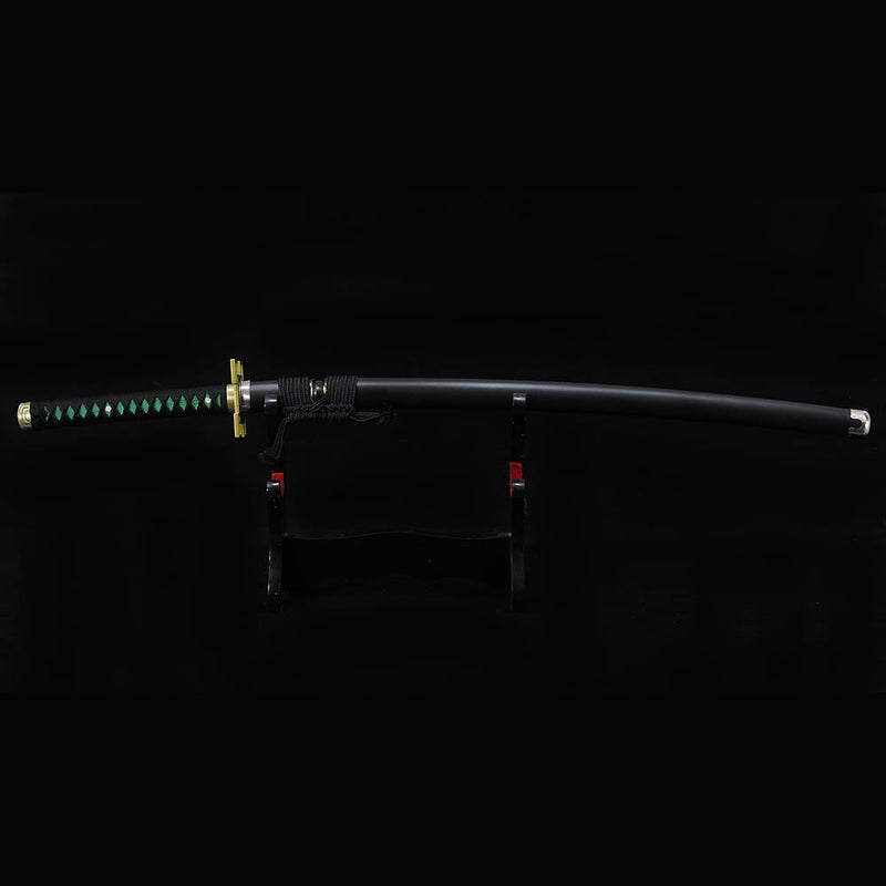 Hand-Forged Tokitou Muichirou Katana Replica – Demon Slayer Anime Swor 