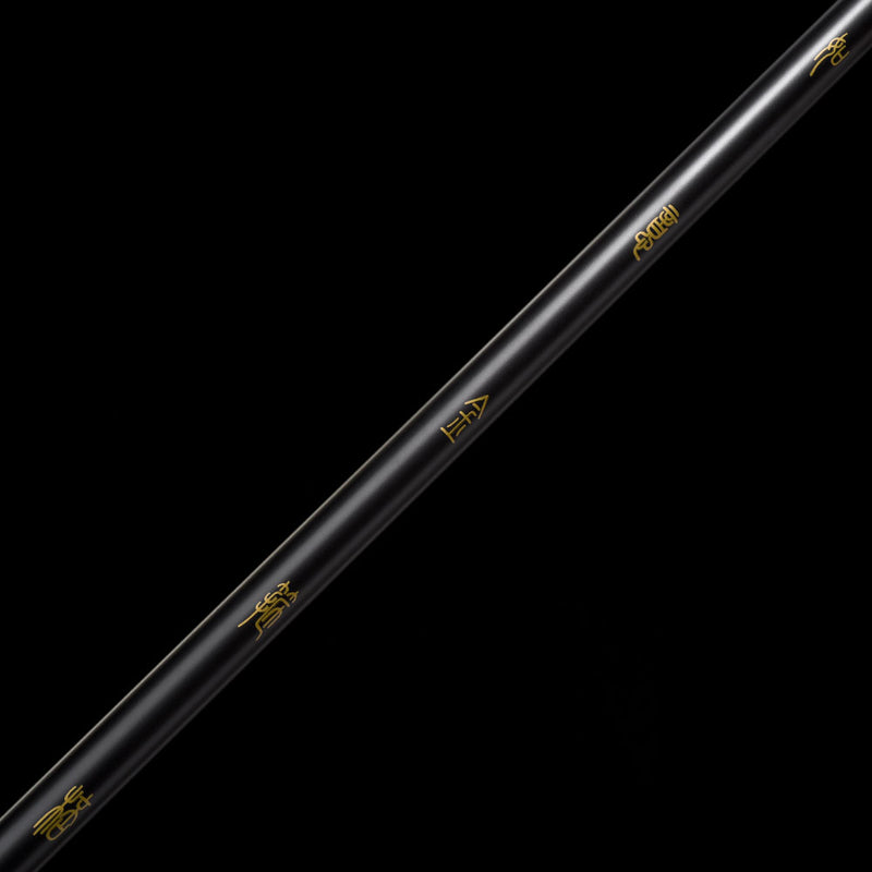 Black Myth Wukong schwarz-rote Legierung Ruyi Jingu Bang Stab Replik – 180 cm 
