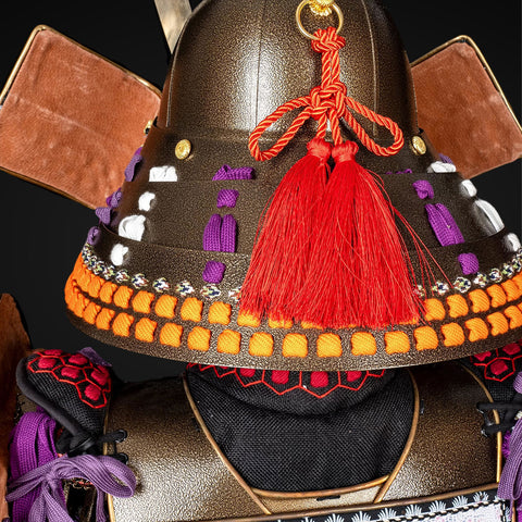 Avid Armor-style heavy protection with a focus on high-grade materials, creating a durable and impressive Oda Clan samurai armor set built for defense.


