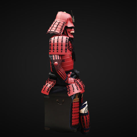 Red Samurai Armor – Power Armor Inspired Yoroi
