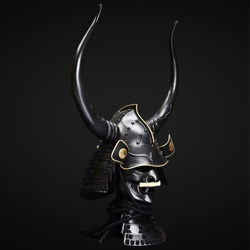 Handmade Life-Size Sanada Nobuyuki Clan Samurai Armor with Antlers 