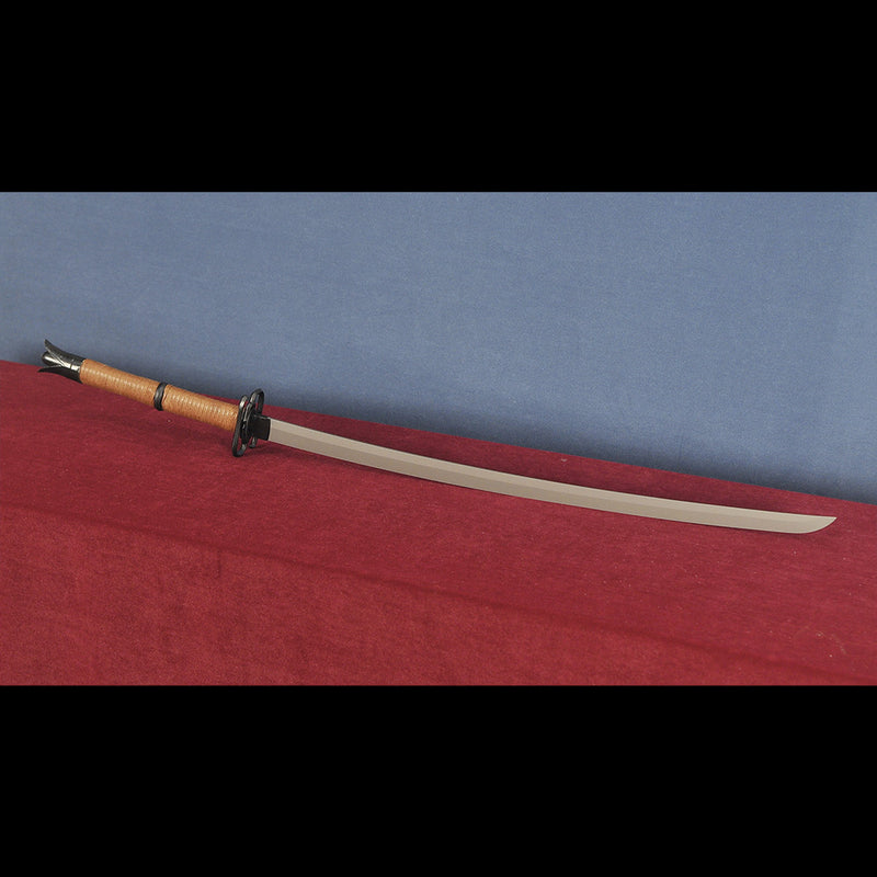 Kaufen Sie die Cyberpunk 2077 Katana-Replik – handgeschmiedeter 1095-Stahl mit Ti-Beschichtung 