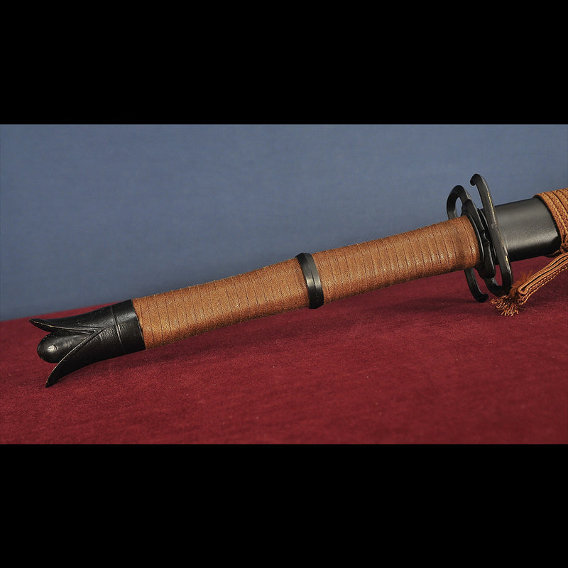 Kaufen Sie die Cyberpunk 2077 Katana-Replik – handgeschmiedeter 1095-Stahl mit Ti-Beschichtung 