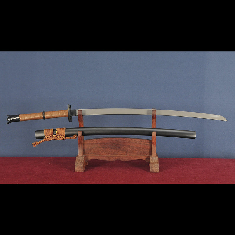 Kaufen Sie die Cyberpunk 2077 Katana-Replik – handgeschmiedeter 1095-Stahl mit Ti-Beschichtung 