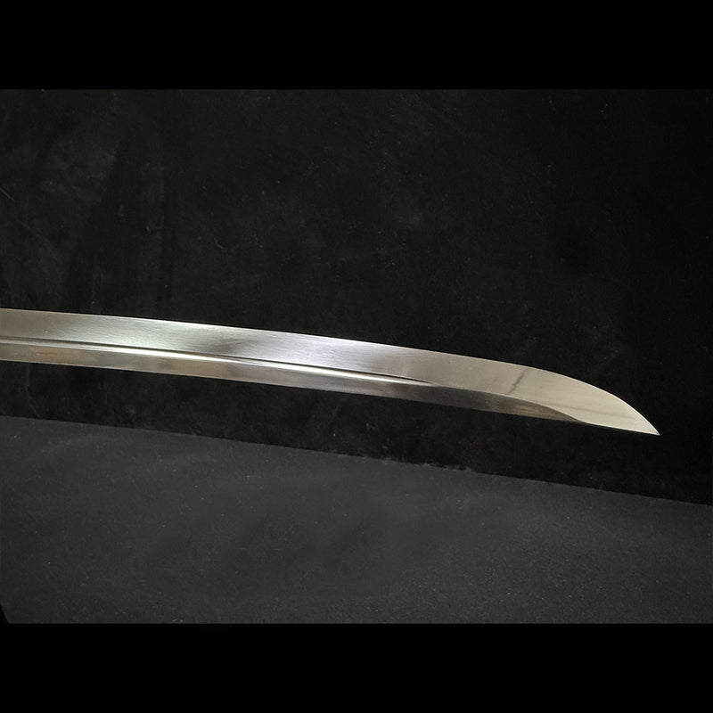 Handgeschmiedetes japanisches Samurai-Katana-Schwert aus Manganstahl,  