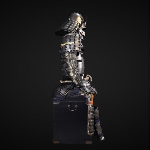 Minecraft Armor Trims-Inspired Samurai Yoroi Design

