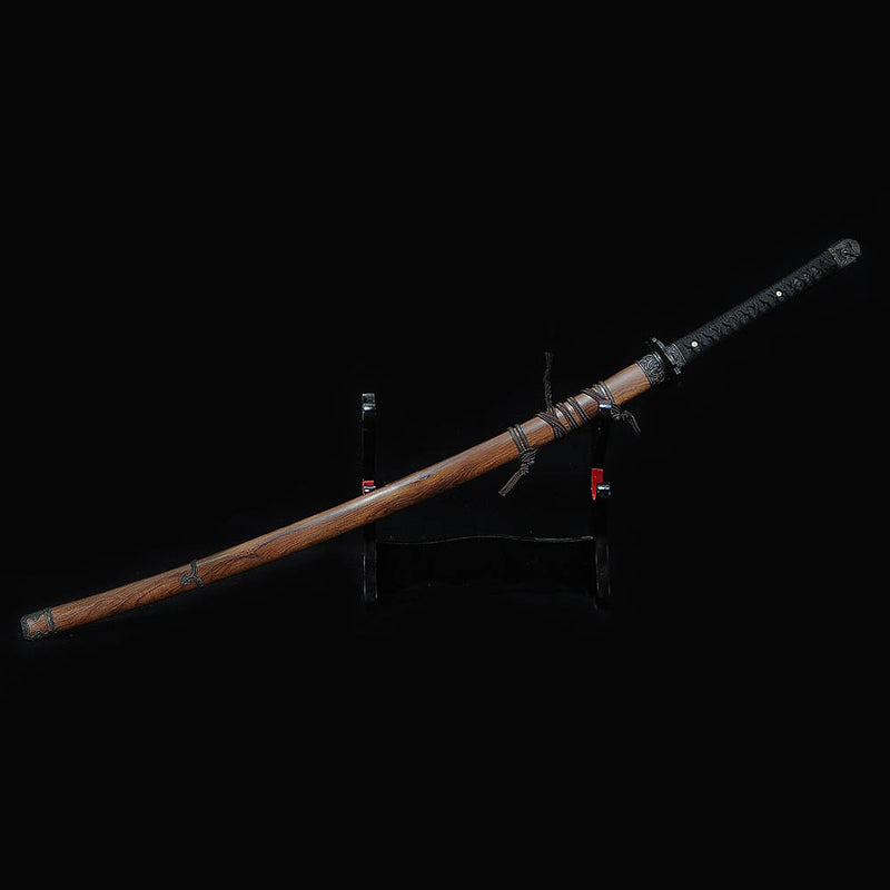 Handmade Sekiro Shadows Die Twice Red Blade Katana Replica 