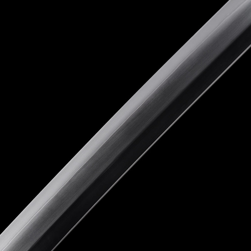 Dragon Scales T10 Forged Katana with Genuine Ray Skin & Gold-Silver Fittings 