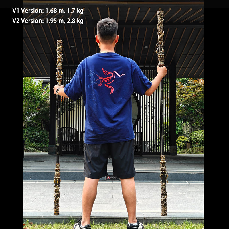 Goku Power Pole 1:1 Life-Size Metal Replica | Extendable V1/V2 