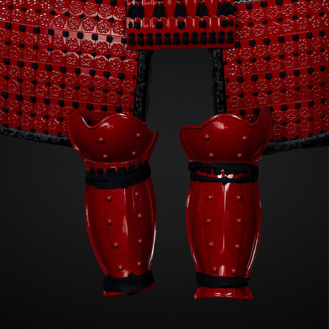 Handmade Red Yoroi with Armor Games Armor Games Influence


