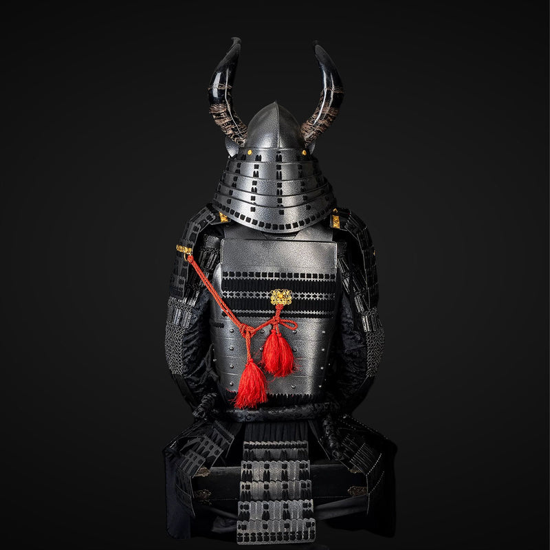 Handgefertigte lebensgroße japanische Samurai-Rüstung des Sanada Nobuy 