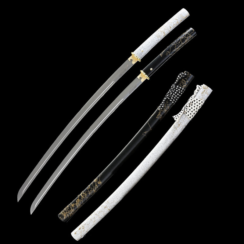 Ghost of Yotei Atsu Katana | Damascus Steel Samurai Sword 