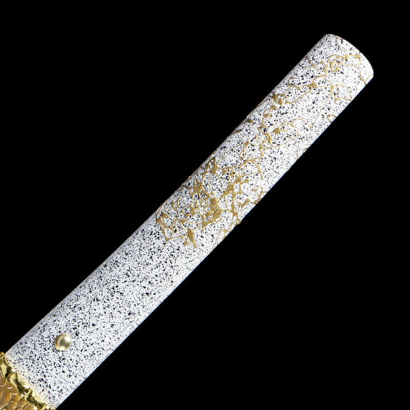 Ghost of Yotei Atsu Katana | Damascus Steel Samurai Sword 