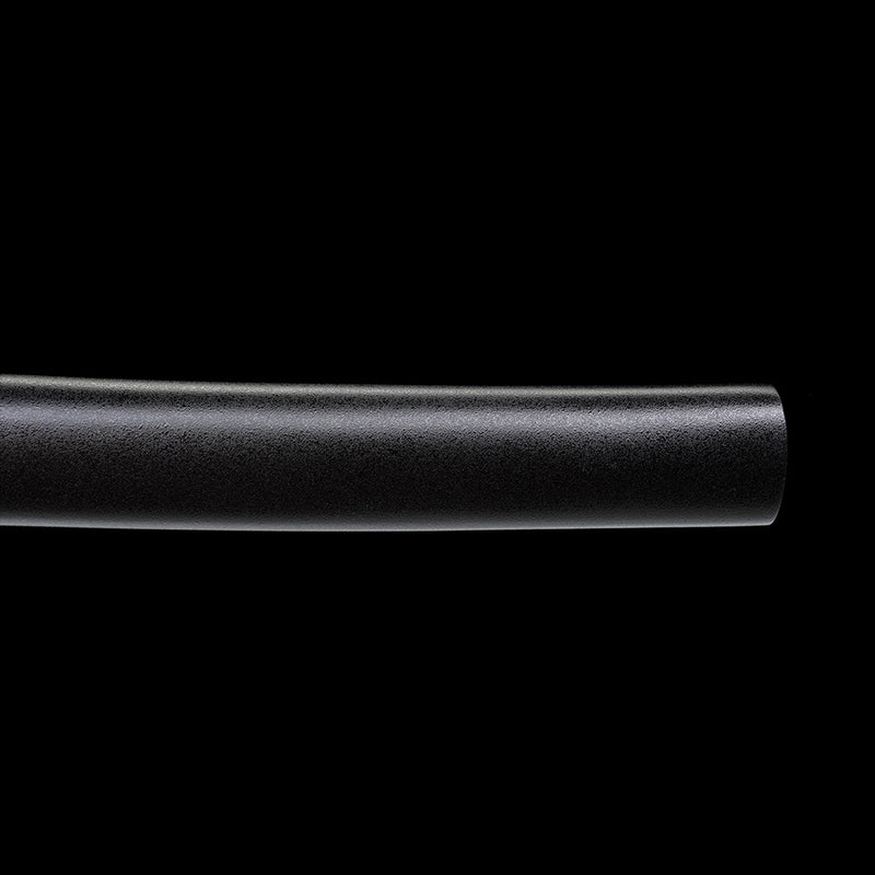 Clay Tempered Ichigo Bankai Katana – Red Black Hamon Bleach Sword Replica 