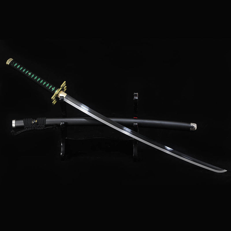 Hand-Forged Tokitou Muichirou Katana Replica – Demon Slayer Anime Swor 