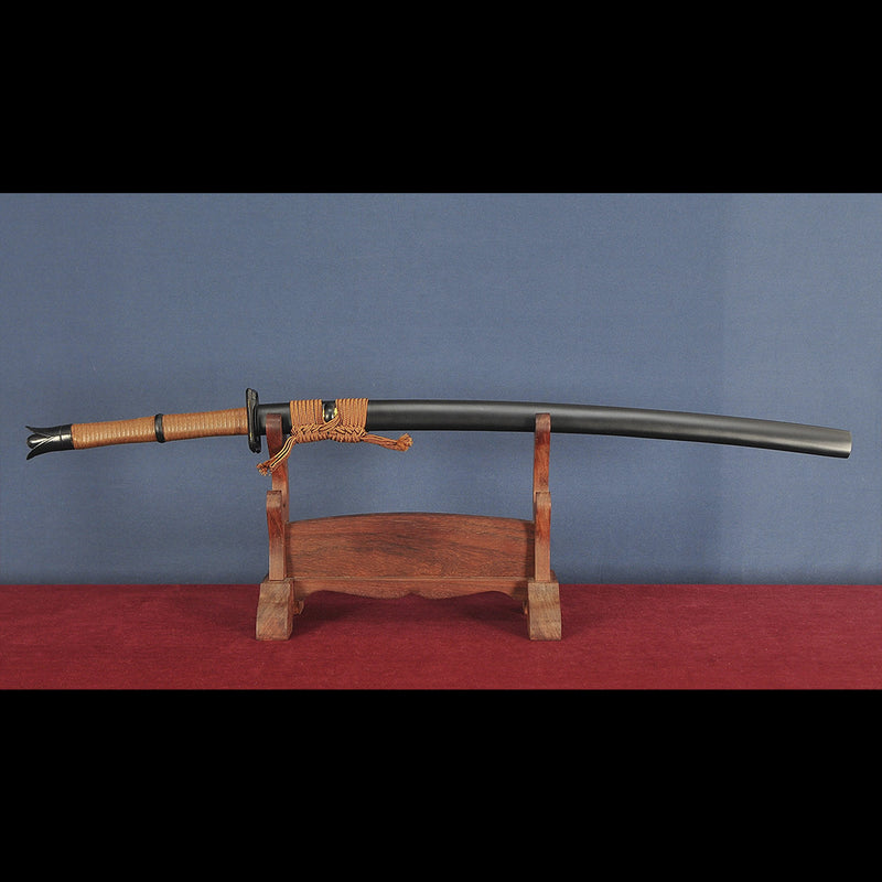 Kaufen Sie die Cyberpunk 2077 Katana-Replik – handgeschmiedeter 1095-Stahl mit Ti-Beschichtung 
