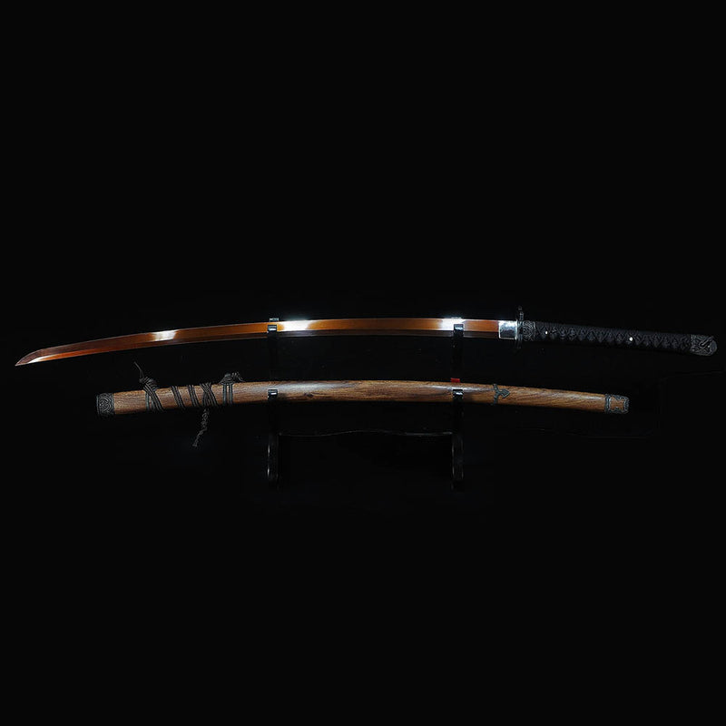 Handmade Sekiro Shadows Die Twice Red Blade Katana Replica 