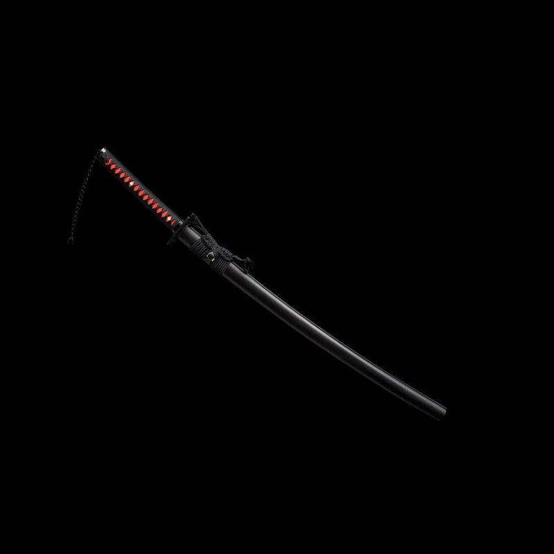 Hand Forged Anime Bleach Ichigo Banki Sword Tensa Zangetsu 1060 Carbon Steel 