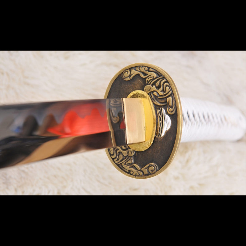 Hand Forged Devil May Cry Katana Sword Yamato 1095 High Carbon Steel Functional 