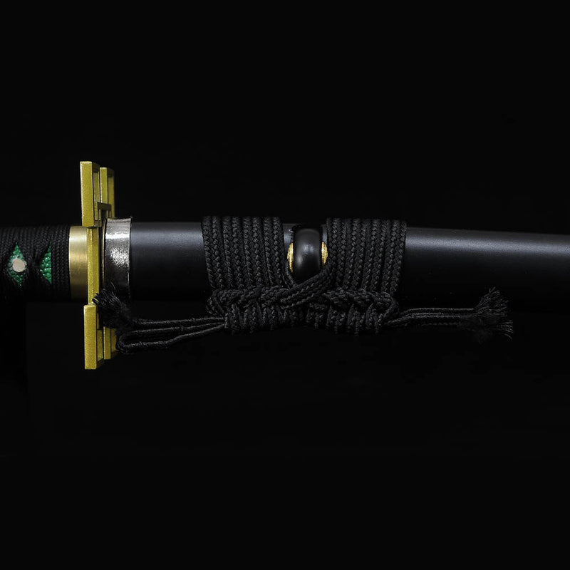Hand-Forged Tokitou Muichirou Katana Replica – Demon Slayer Anime Swor 