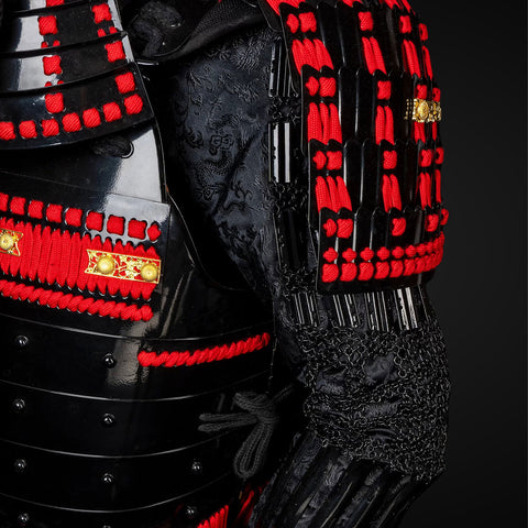 Functional Samurai Yoroi with Vegeta Armor Design and Battle Readiness

