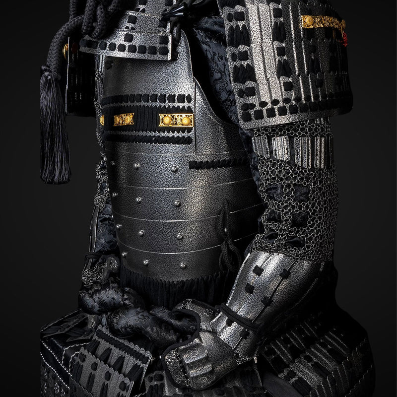Handgefertigte lebensgroße japanische Samurai-Rüstung des Sanada Nobuy 