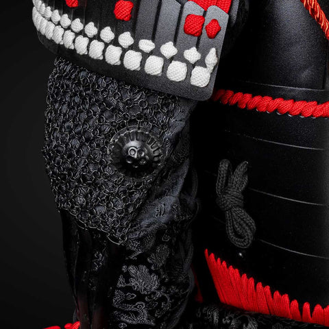 Traditional Samurai Battle Armor with Body Armor Flash IV Durability

