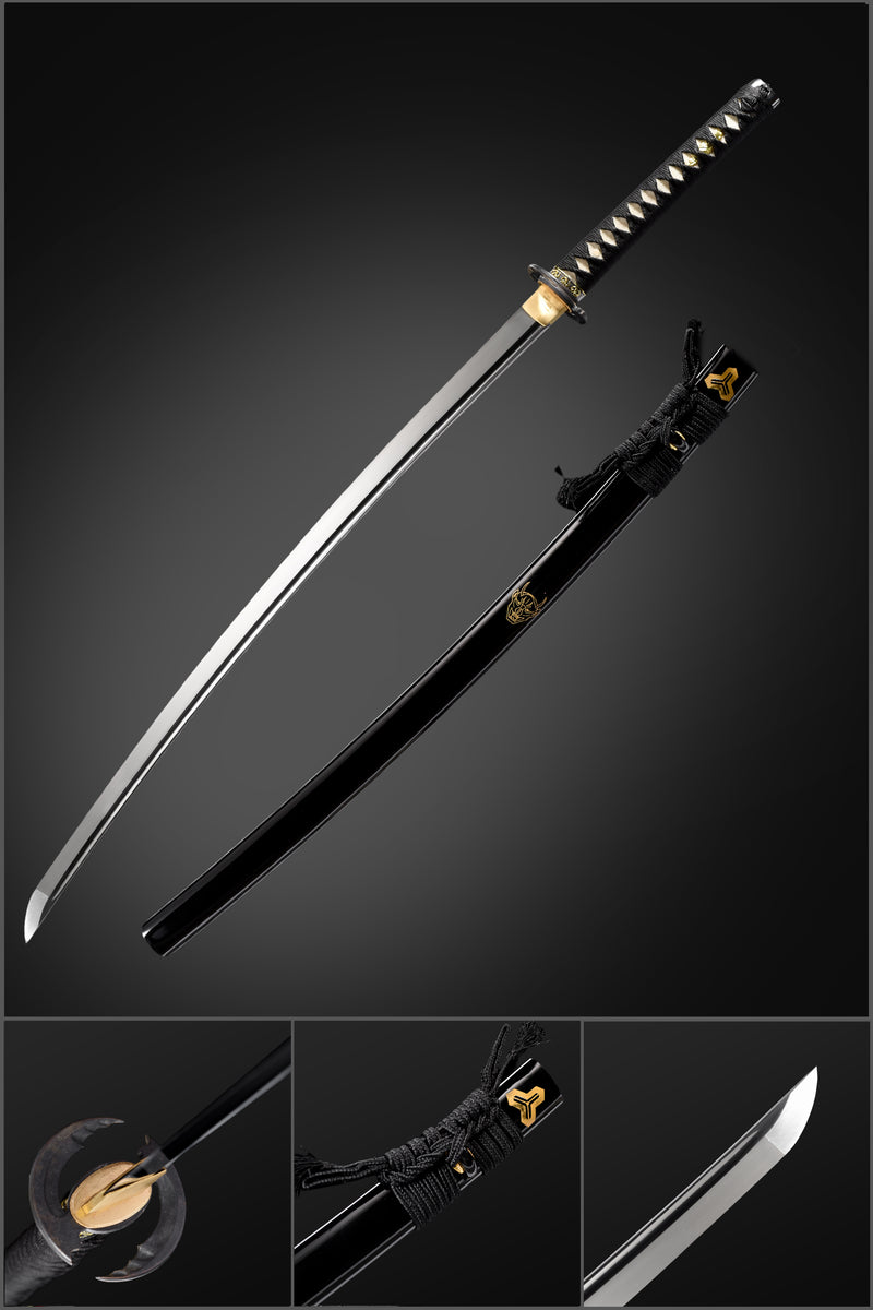 Handmade Oni Slayer Combat Katana 9260 Spring Steel Sword 