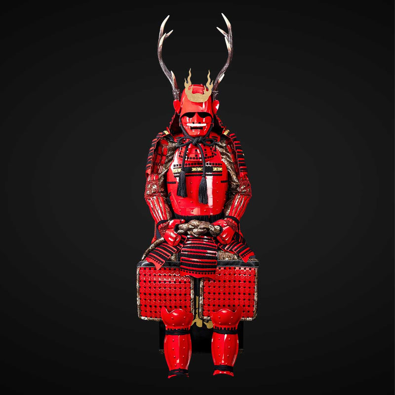 Handmade Life-Size Masamune Date Samurai Armor Authentic Japanese Yoro 