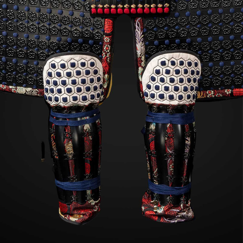 Handmade Life-Size Oda Clan Kachi Samurai Armor – Authentic Japanese Y 