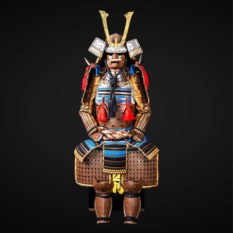 Authentic Samurai Yoroi with Medieval Armor Craftsmanship

